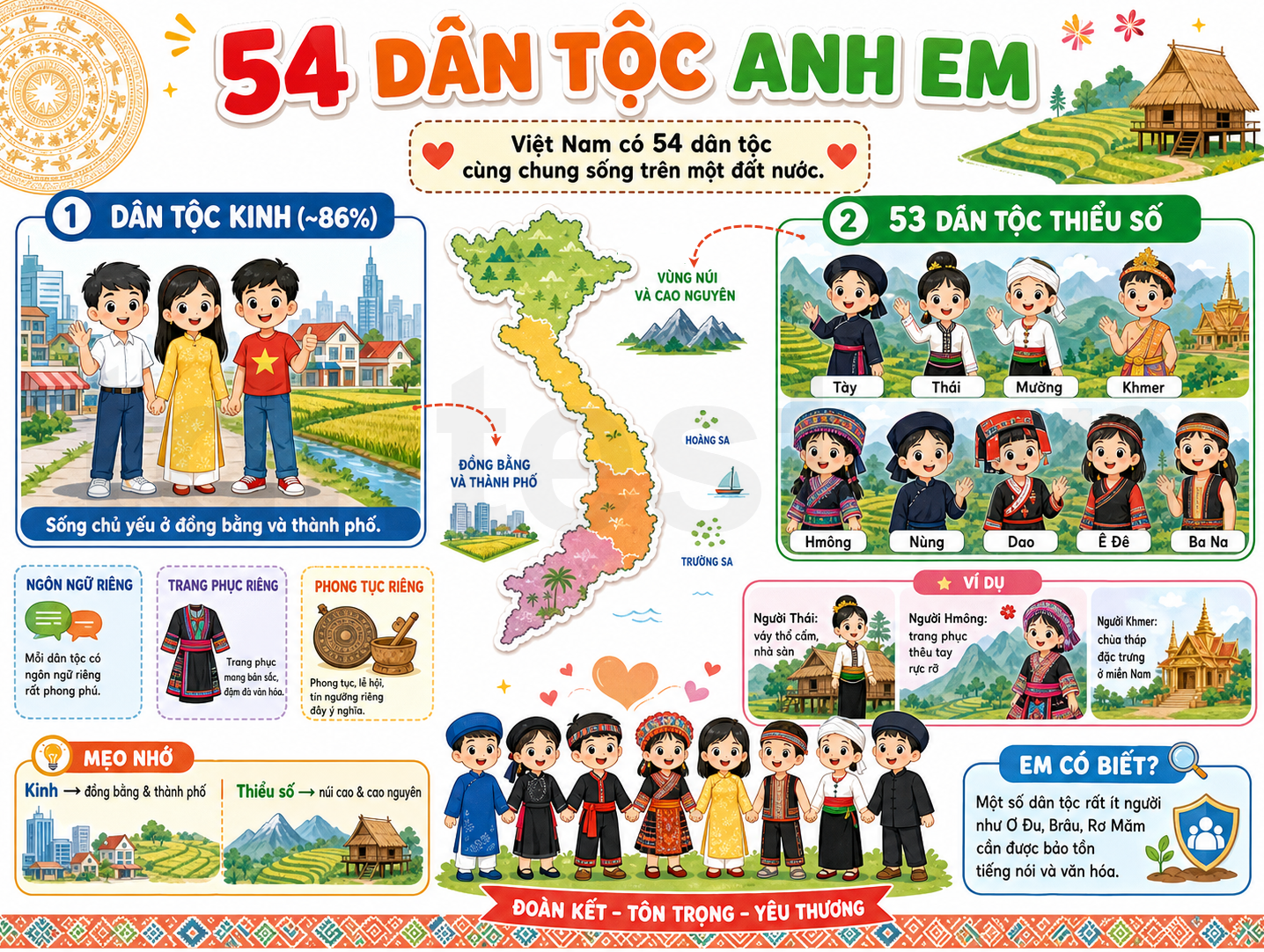 54 dân tộc anh em