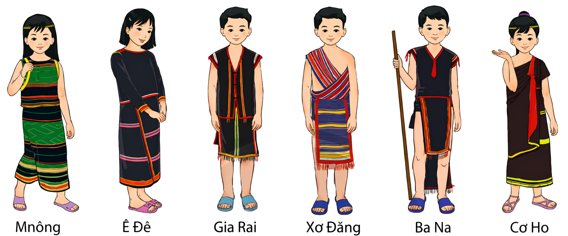 Trang phục dân tộc Việt Nam 
