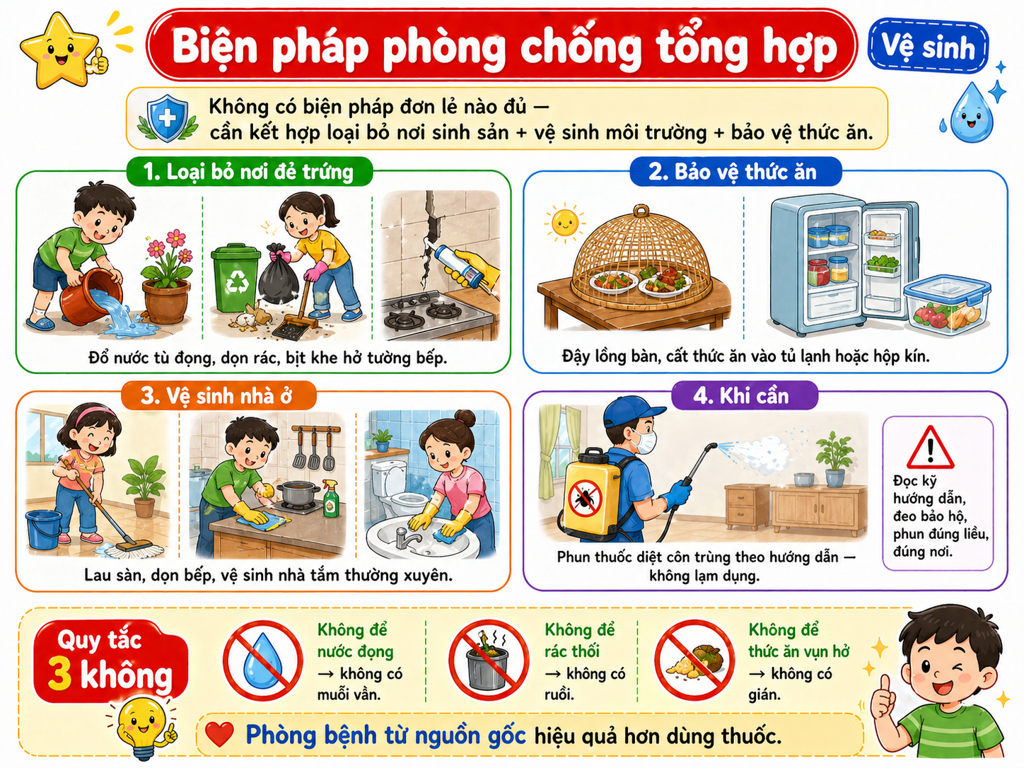 Biện pháp phòng chống tổng hợp