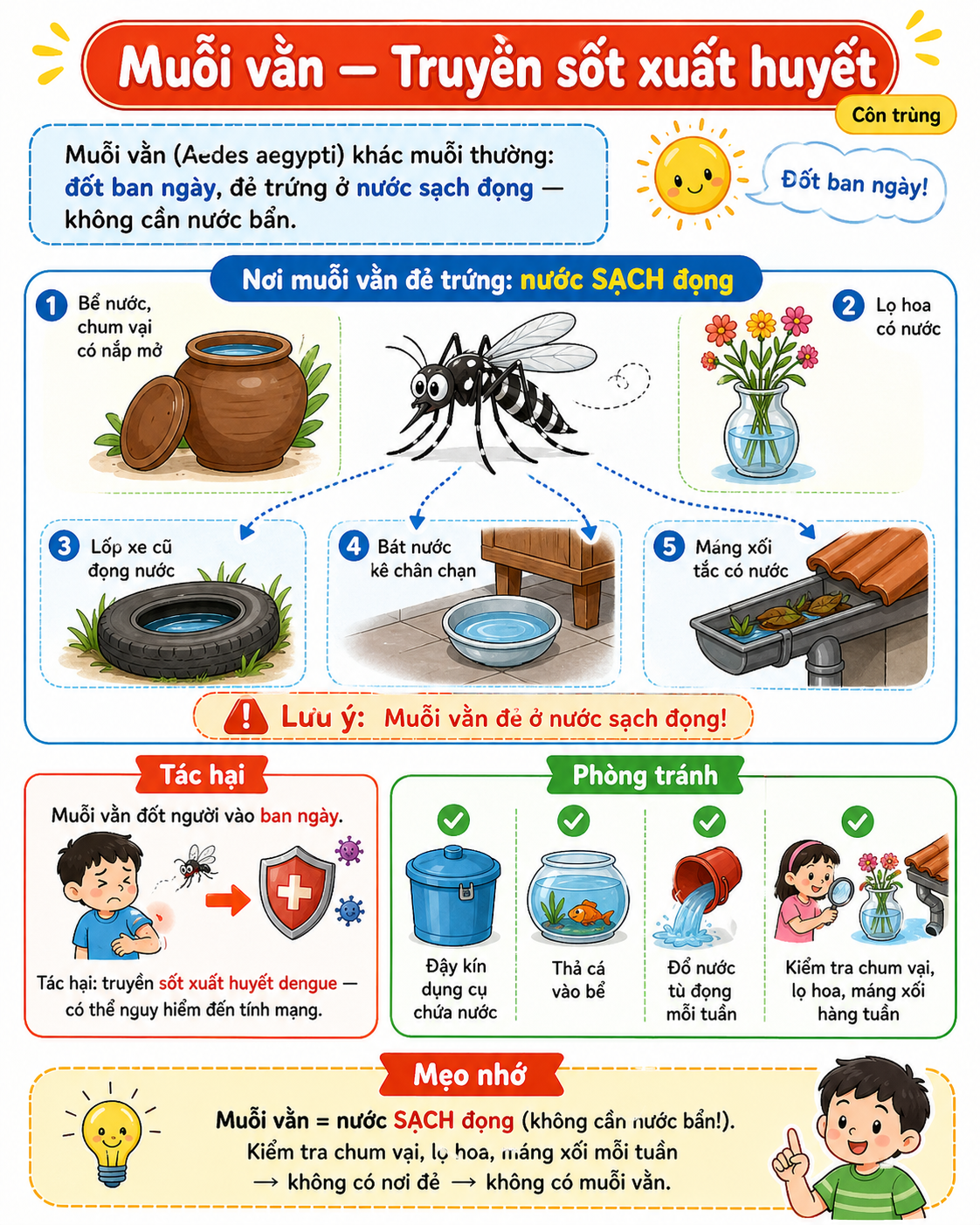 Muỗi vằn & sốt xuất huyết