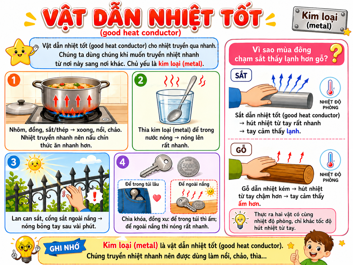 Hình ảnh minh họa vật dẫn nhiệt