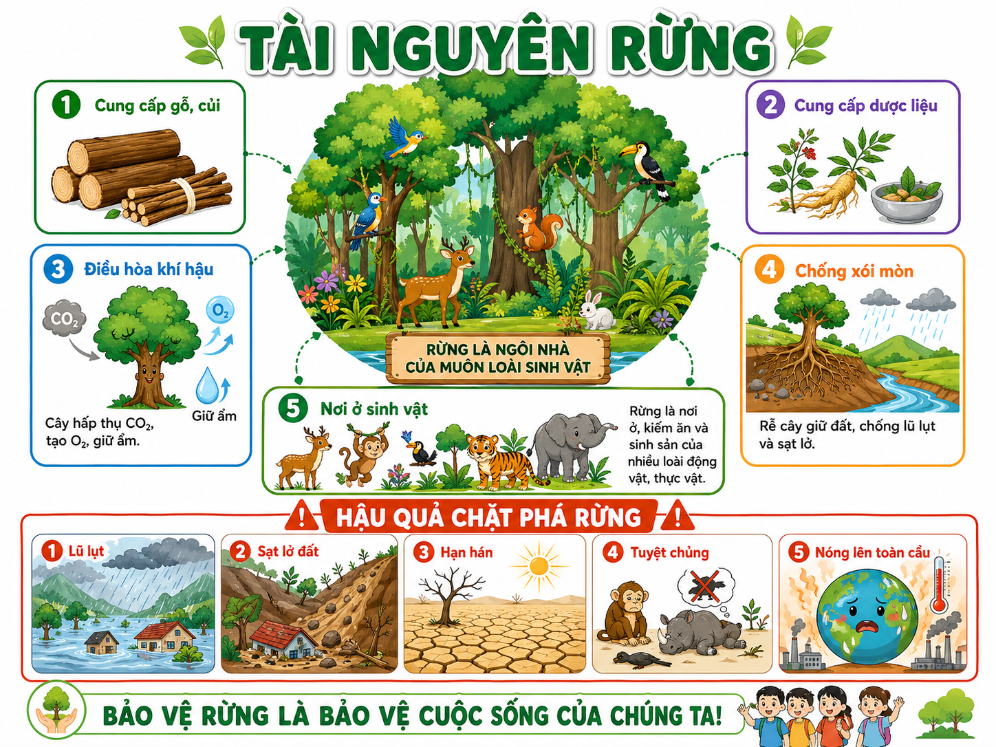 Hình ảnh minh họa tài nguyên rừng