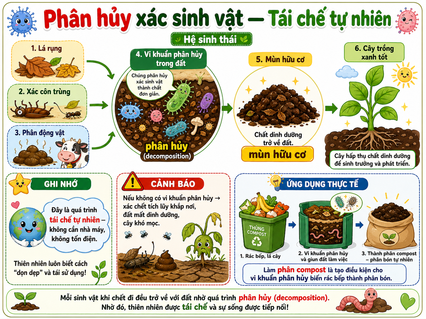 Phân hủy xác sinh vật